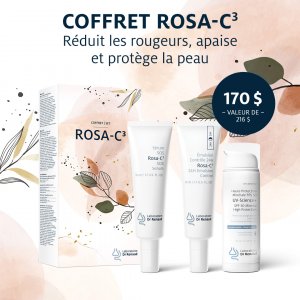 Coffret ROSAC3 - anti rougeurs - couperose ou rosacée